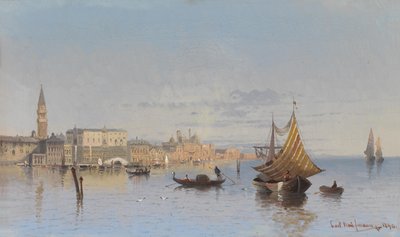 Blick auf Venedig von Karl Kaufmann